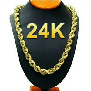 24K Gold necklace